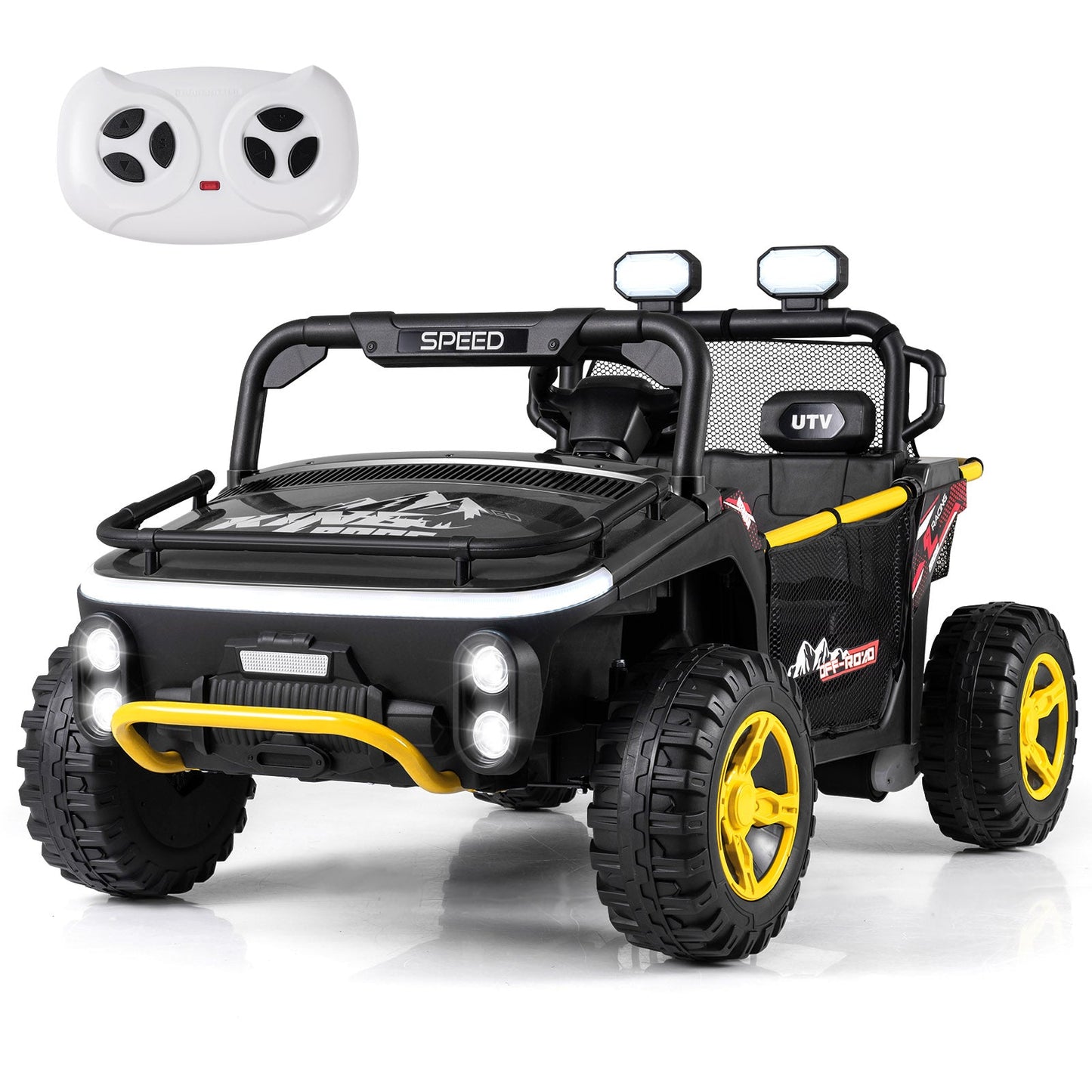 24V Ride on Toy for Kids 2 Seater Ride on Truck Car with Horn Music Story