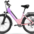 1000 Peak Electric Bike for Adults,up 80 Miles Removable Battery Ebike, 26" Electric E Bike with 7-Speed,Adult Electric Bicycles for Commute Beach Snow Womens All Terrain