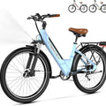 1000 Peak Electric Bike for Adults,up 80 Miles Removable Battery Ebike, 26" Electric E Bike with 7-Speed,Adult Electric Bicycles for Commute Beach Snow Womens All Terrain