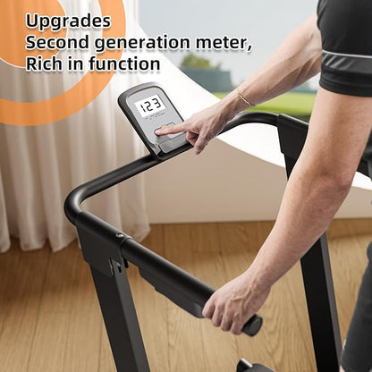 Curved Treadmill, Curved Treadmills Home, Non-Electric Motorized Treadmill-300 LBS Capacity，No Assembly Required Self-Generated Curved Treadmill Exercise Treadmills