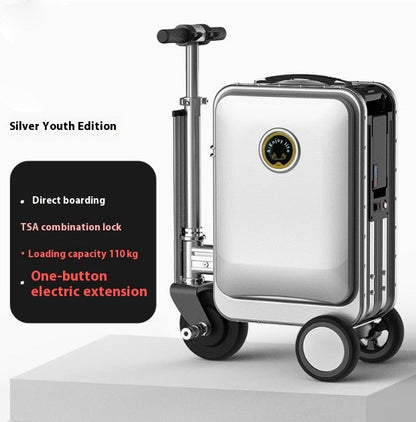 New Riding leisure travel suitcase Electric Luggage Scooter