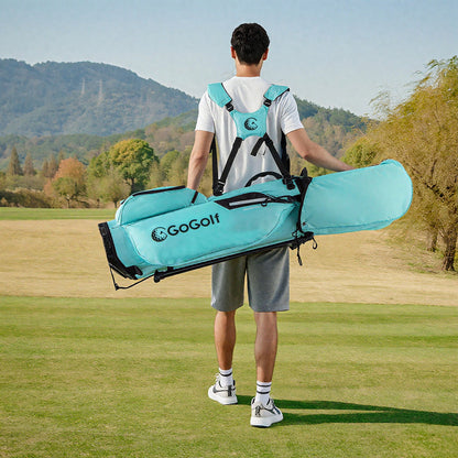 Golf Stand Bag Lightweight Golf Bag with 8 Way Top Dividers and 5 Zippered Pockets