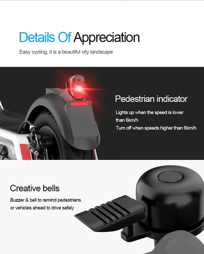 HX X9 PLUS Electric Scooter - Foldable, 60-80km Range, Unisex