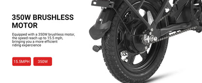 eBike Boys DYU-C3 Folding Electric Bike - Compact Aluminum Design