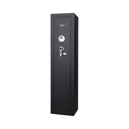 Barska 5.51 CF Tall Biometric Rifle Safe With Biometric Keypad (SAK90412)