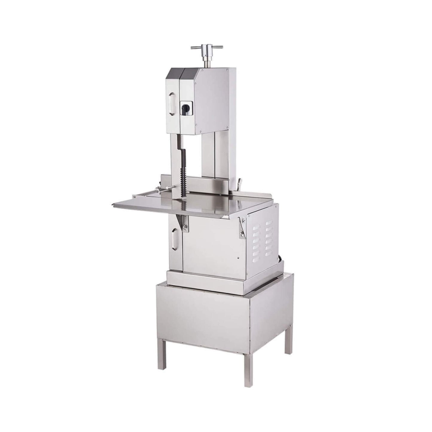 Heavy-Duty Commercial 2200W Electric Meat Bone Saw Cutting Band Machine With 6 Saw Blades (SAK91753)