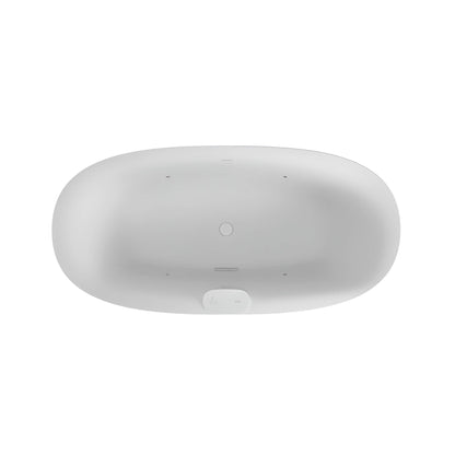 Jacuzzi Arga 69-Inch Freestanding Whirlpool Bathtub [JAGF6934PCL6IPW/M] (SAK85921)
