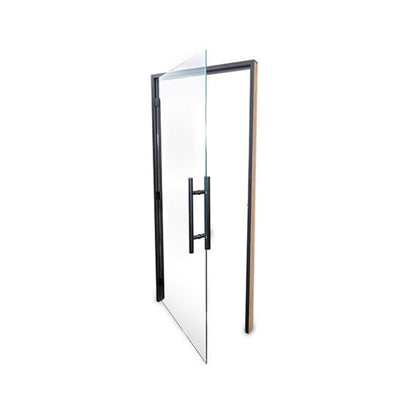 Prosaunas 36X81 Black Alder Clear Prehung ADA Glass Sauna Door (SAK15497)