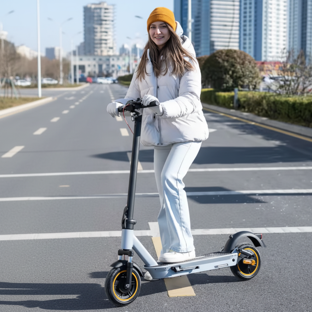 SwiftRide AeroX Urban Electric Scooter